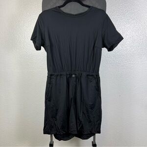 Libin Women’s Black Short Sleeve Romper UPF 50+ Size M